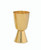 6" 10oz. Communion Cup | 24K Gold Plated | Hammered Texture