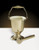 Embossed Holy Water Pot With Sprinkler Set | Brass