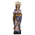 Blessed Virgin Praying With Halo Statue | Handcarved In Italy | Multiple Sizes