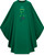 #5316 Eucharist Emblem Gothic Chasuble | Plain Neck | 100% Polyester