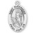 Patron Saint Alexander Oval Sterling Silver Medal | 20" Chain