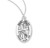 Patron Saint Helen Oval Sterling Silver Medal | 18" Chain