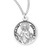 Patron Saint Joanne Round Sterling Silver Medal | 18" Chain