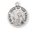 Patron Saint John of the Cross Round Sterling Silver Medal | 20" Chain