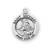 Patron Saint Michael Round Sterling Silver Medal | 2