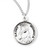Patron Saint Monica Round Sterling Silver Medal | 18" Chain
