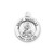 Patron Saint Nicholas Round Sterling Silver Medal | 1