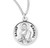 Patron Saint Rachel Round Sterling Silver Medal