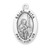 Patron Saint Rita Oval Sterling Silver Medal | 1