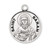 Patron Saint Sarah Round Sterling Silver Medal