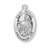 Patron Saint Sophia Oval Sterling Silver Medal | 2