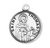 Patron Saint Thomas Aquinas Round Sterling Silver Medal