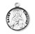 Patron Saint Timothy Round Sterling Silver Medal
