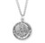 Saint Michael Round Sterling Silver Medal | 3