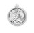 Saint Michael Round Sterling Silver Medal | 6