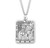 Saint Michael Square Sterling Silver Medal | 1