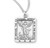 Saint Michael Square Sterling Silver Medal | 2