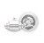 Saint Sebastian Sterling Silver Football Athlete Medal