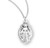 Sterling Silver Baby Miraculous Medal | 18" Chain