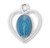 Sterling Silver Blue Enameled Miraculous Medal | 1