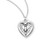 Sterling Silver Heart Shaped Miraculous Medal | 3