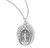 Angel Wing Sterling Silver Miraculous Medal