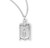 Sterling Silver Miraculous Medal | Angel Border