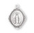 Sterling Silver Oval Fancy Edge Miraculous Medal | 4