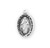 Sterling Silver Oval Miraculous Medal | 10