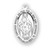 Sterling Silver Oval Miraculous Medal | 11
