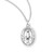Sterling Silver Oval Miraculous Medal | 16