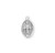 Sterling Silver Oval Miraculous Medal | 20