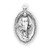 Sterling Silver Oval Miraculous Medal | 21