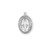 Sterling Silver Oval Miraculous Medal | 24