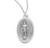 Sterling Silver Oval Miraculous Medal | 25