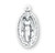 Sterling Silver Oval Miraculous Medal | 27