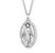 Sterling Silver Oval Miraculous Medal | 30