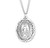 Sterling Silver Oval Miraculous Medal | 39