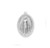 Sterling Silver Oval Miraculous Medal | 44