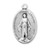 Sterling Silver Oval Miraculous Medal | 45