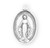 Sterling Silver Oval Miraculous Medal | 47