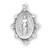 Sterling Silver Oval Miraculous Medal | 63