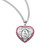 Sterling Silver Oval Miraculous Medal with Cubic Zirconia's "CZ's" | 2