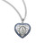 Sterling Silver Oval Miraculous Medal with Cubic Zirconia's "CZ's" | 3