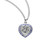 Sterling Silver Sapphire Cubic Zirconia "CZ" Miraculous Medal | 1