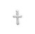 Sterling Silver Detailed Cross | 1