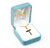 Gold Over Sterling Silver Angle Edged Cross