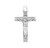 Sterling Silver Basic Crucifix | 16" Curb Chain