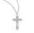 Sterling Silver Basic Crucifix | 16" Curb Chain