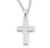 Sterling Silver Cubic Zirconia Cross